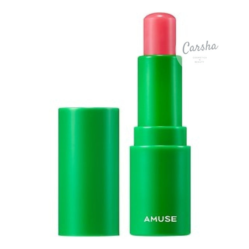 Amuse Vegan Green Lip Balm 3.5G   02 Rose | Carsha