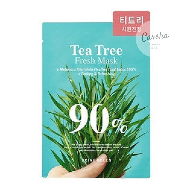 Bring Green Tea Tree 90% Fresh Mask 10 Sheets | Carsha