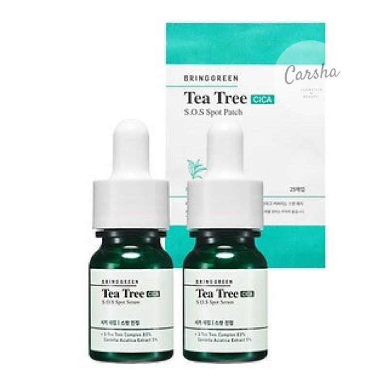 Bring Green Tea Tree Cica Sos Spot Serum Skincare Set | Carsha