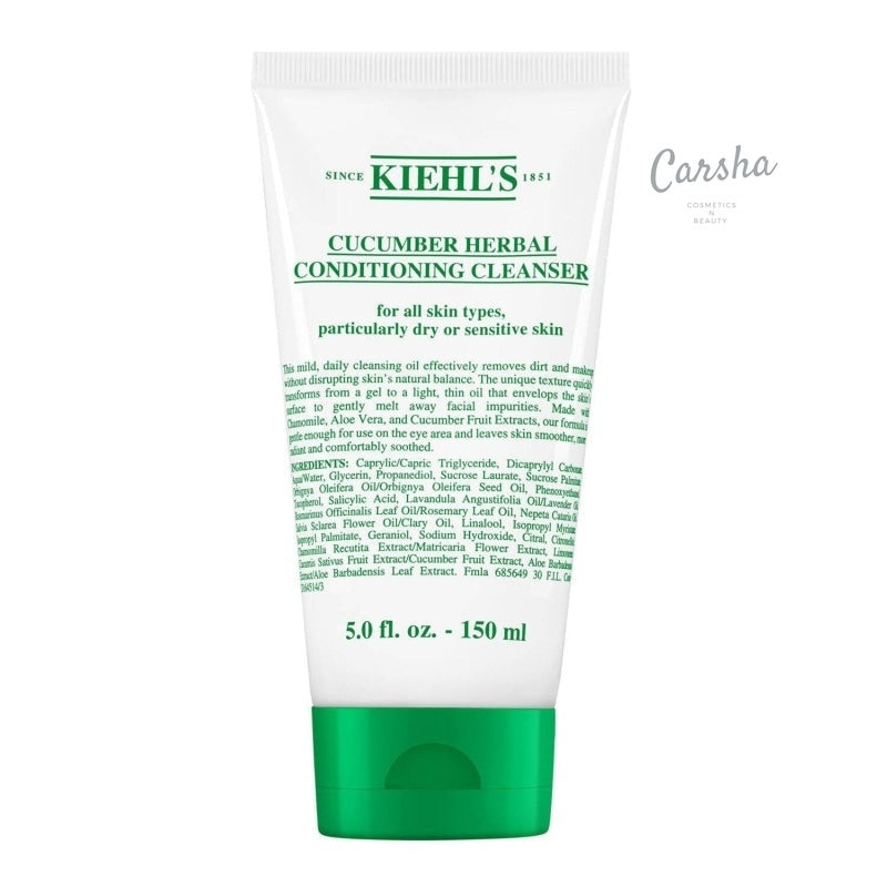 Kiehl's Cucumber Herbal Conditioning Cleanser 150ml | Carsha