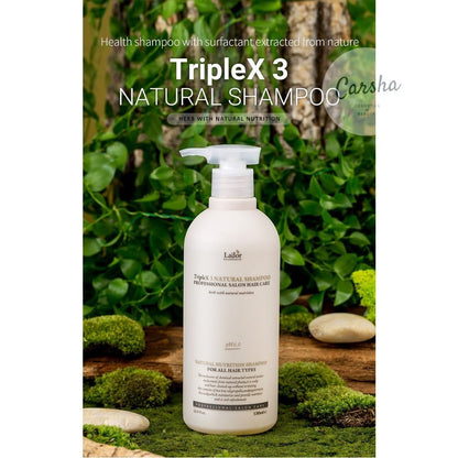 Lador Triplex Natural Shampoo 530ml | Carsha