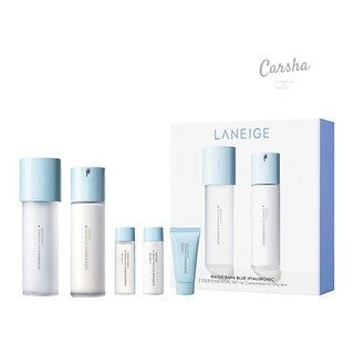 Laneige Water Bank 藍色透明質酸 2 件套，適合油性和混合性肌膚 | Carsha