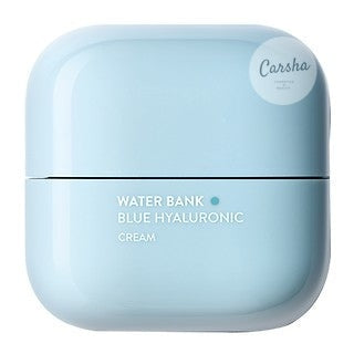 蘭芝水銀行藍色透明質酸霜適合油性和混合性皮膚類型 50 毫升 | Carsha