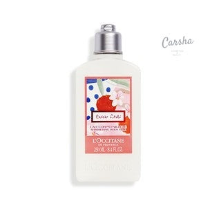 Loccitane Cherry Blossom Lychee Shimmering Body Milk | Carsha