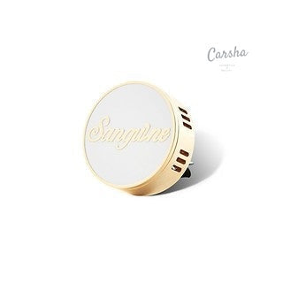 Sanguine Jewelry Clip Logo White | Carsha
