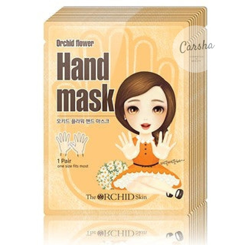 The Orchid Skin Orchid Flower Hand Mask 10Pcs | Carsha