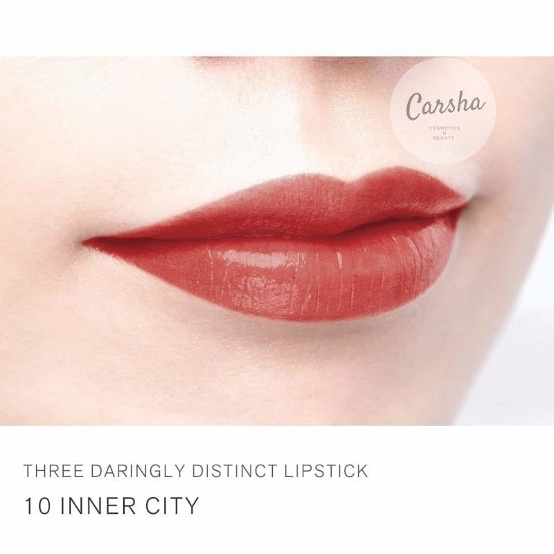 Three Daringly Distinct Lipstick 4g #10 Inner City | Carsha
