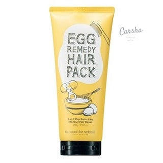 Too Cool For School Egg Remedy Hair Pack n3 | Carsha