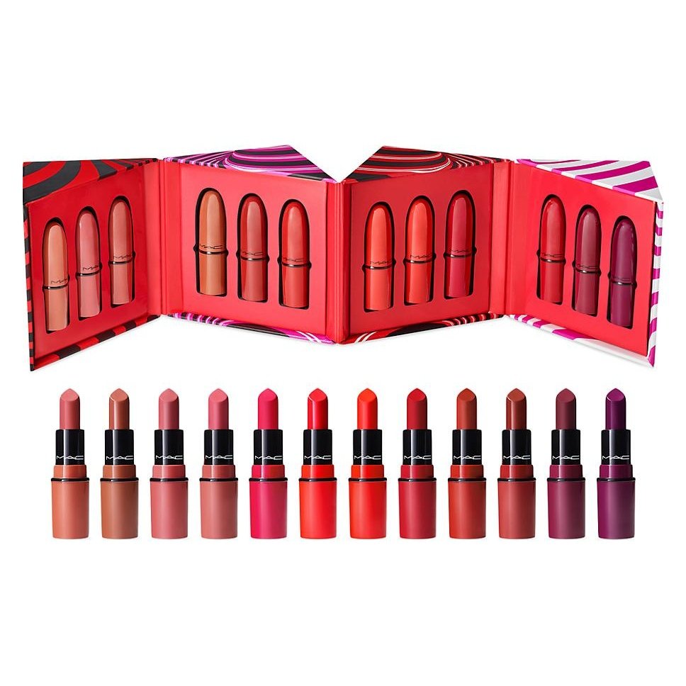 Mac The Ultimate Trick 12-Piece Mini Lipstick Set | 2024 Valentine's Day Beauty Gift