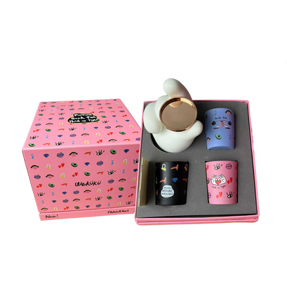 Wekuku Aha! 02 Candles Gift Box 70g x 3 | 2024 Valentine's Day Beauty Gift